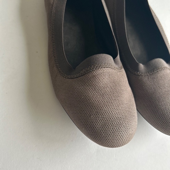 Stuart Weitzman Brown Genuine Leather Ballet Flats size 8.5 - Picture 6 of 16